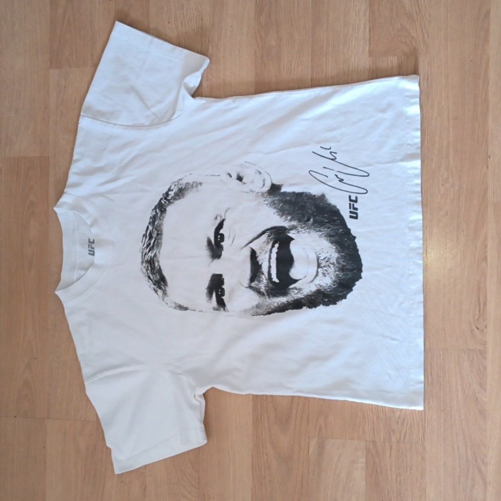 UFC Conor McGregor Big Head Oversized Graphic Crewneck Short Sleeve T-shirt M
